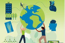 Sustainability And Healthcare Report Cover