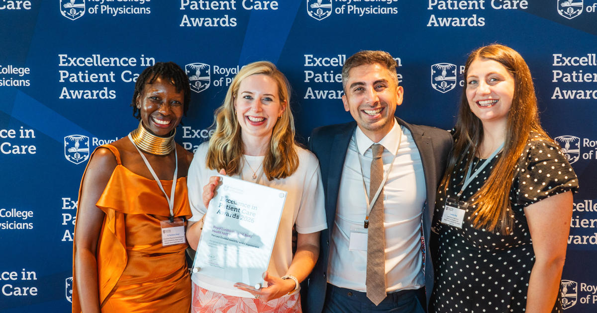 RCP announces winners of Excellence in Patient Care Awards 2026