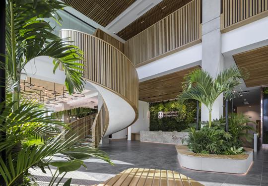 The Spine ground floor