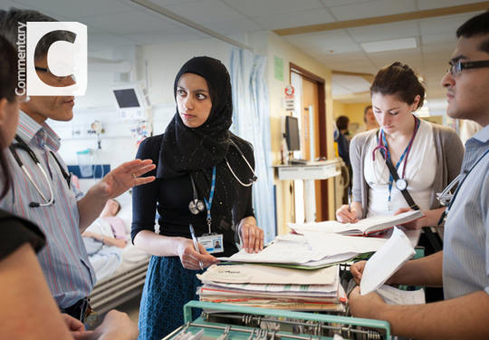 Medical training Commentary image