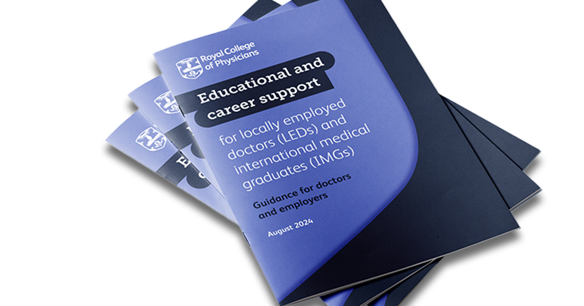 RCP publishes new guidance on educational and career support for locally employed doctors (LEDs) and international medical graduates (IMGs) RCP publishes new guidance on educational and career support for locally employed doctors (LEDs) and international medical graduates (IMGs)
