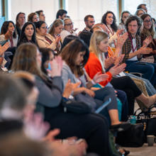 Liverpool Many Delegates Clapping