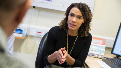 Consultation with doctor