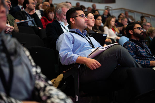 future of healthcare essay Attendees Watching Conference