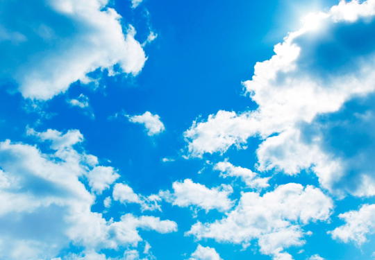 Blue Sky With Clouds