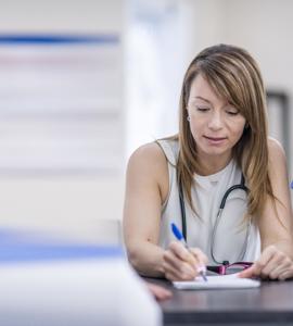 Doctors working together