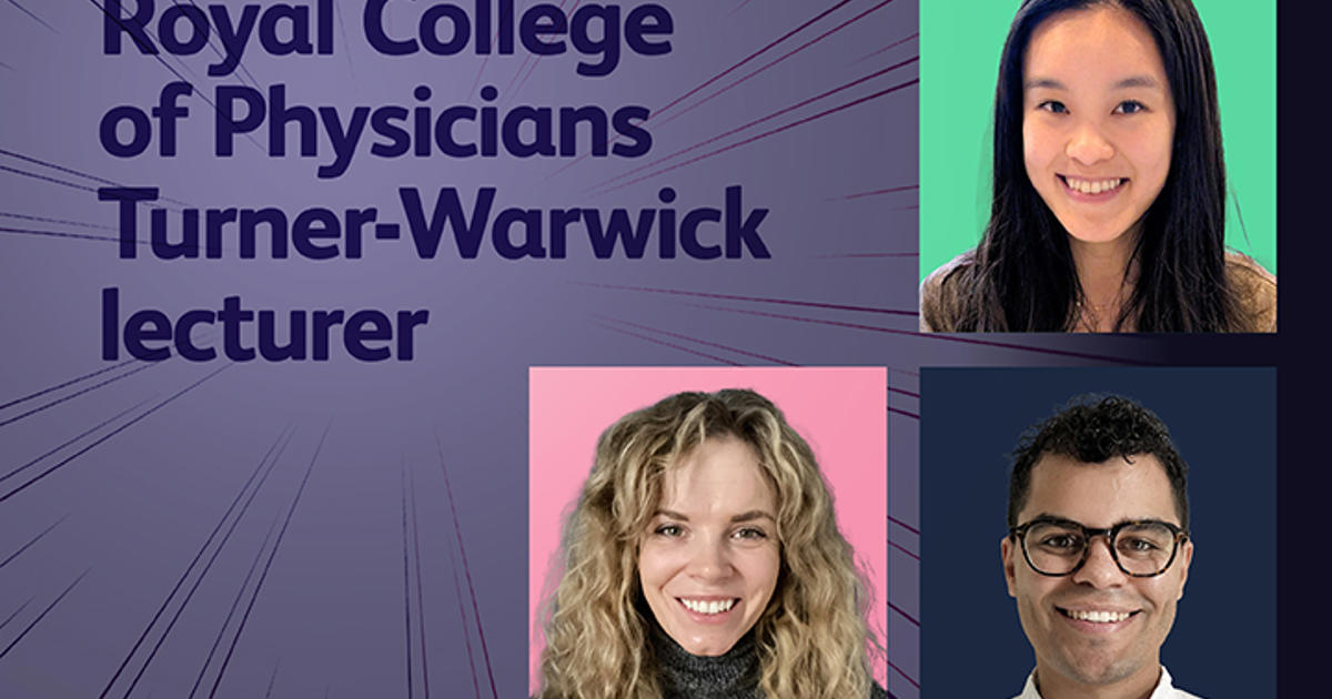 RCP announces Turner-Warwick lecturer award winners for 2025