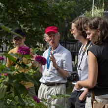 RCP Garden Guide chats to visitors