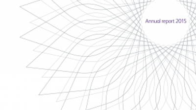Annual Report 2015 Cover